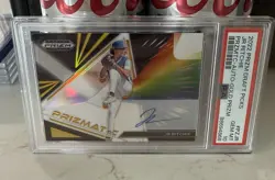 2022 Prizm Draft Picks - Prizmatic PSA 10 JR Ritchie Gold Prizm Auto /10 - POP 1 - Image 1