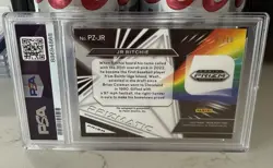 2022 Prizm Draft Picks - Prizmatic PSA 10 JR Ritchie Gold Prizm Auto /10 - POP 1 - Image 2