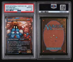 PSA 10 MTG FINAL FANTASY 0570 VIVI ORNITIER CHOCOBO TRACK FOIL English Card 2025 - Image 5