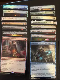 Magic the Gathering Teenage Mutant Ninja Turtles Lot of 32 Cards - Image 2