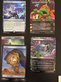 Magic the Gathering Teenage Mutant Ninja Turtles Lot of 32 Cards - Image 3