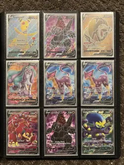 Pokemon Binder Collection Lot of 209 Cards 90% + in NM Condition - Image 2