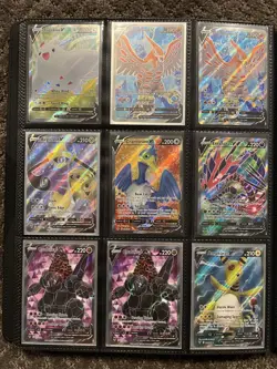 Pokemon Binder Collection Lot of 209 Cards 90% + in NM Condition - Image 5