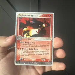 Pokemon - 2003 Typhlosion EX Sandstorm Holo Ultra Rare Card 99/100 - Image 1