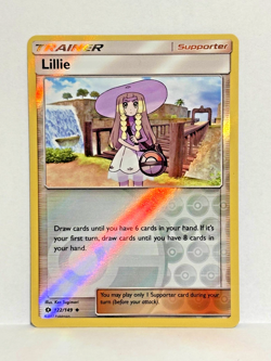 Lillie 122/149 Reverse Holo | Sun & Moon | Pokemon Card - Image 1