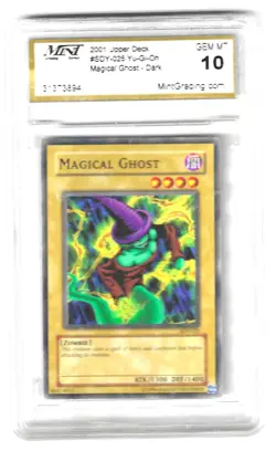 2001 YU-GI-OH! Magical Ghost - Dark #sdy-025 Graded Card MGS 10 gem mint - Image 1
