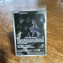 Mewtwo SVP 052 Holo Promo Psychic 130 HP English Pokemon TCG Card 2024 - Image 1