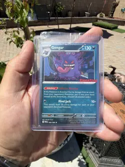 Pokemon Gengar GameStop Promo Card 050/088 Holo WITH SWIRL BOTTOM RIGHT CORNER - Image 1
