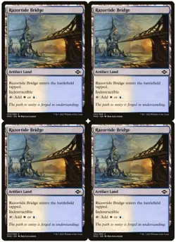 MTG Razortide Bridge x4 Mordern Horizons 2 Common NM Playset - Image 1