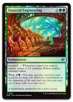 Eusocial Engineering #181 (Foil) (NM) Edge of Eternities EOE Magic MTG - Image 1