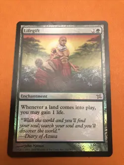 MTG - Lifegift - FOIL - Betrayers of Kamigawa - NM/MT - Brandy New! - Image 1