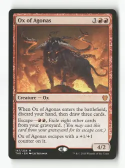 Ox of Agonas - Theros Beyond Death - #147 - Non-Foil - NM - MTG - Image 1