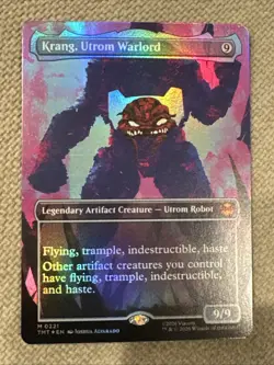 Krang, Utrom Warlord (Borderless) Teenage Mutant Ninja Turtles Foil - Image 1