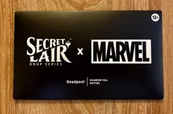 MAGIC MTG SECRET LAIR X Drop Series Marvels Deadpool Rainbow Foil Edition SEALED - Image 1