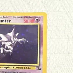 POKEMON Card FOSSIL HAUNTER #6/62 Black Star Rare Holo Foil Shiny Beauty NM-M - Image 5