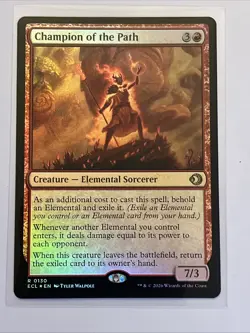 Champion of the Path Foil R Lorwyn Eclipsed 130 NM - Image 1