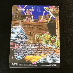 Trouble in Pairs (Borderless) Teenage Mutant Ninja Turtles Source Material... - Image 1