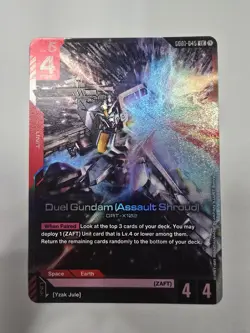 Duel Gundam (Assault Shroud) - Newtype Rising #GD01-045 LR - Gundam Card Game - Image 1