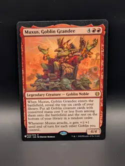 MTG - Muxus, Goblin Grandee - Normal - Legendary Creature - JMP LIST #24 - Rare - Image 1