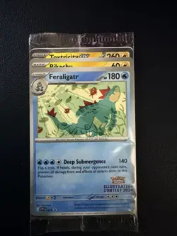 Pokemon TCG Illustration Contest 2024 Promo Cards SEALED (All 3 Promos) - Image 1