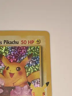 Pokemon TCG Birthday Pikachu Holo Rare Celebrations Card Mint Condition - Image 5
