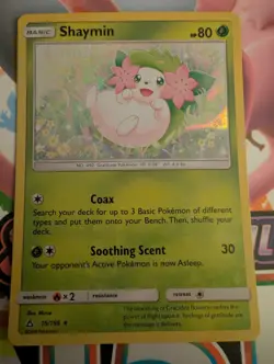 POKEMON TCG SHAYMIN 15/156 NM/MINT ULTRA PRISM HOLOGRAPHIC (SEE PHOTOS) - Image 1