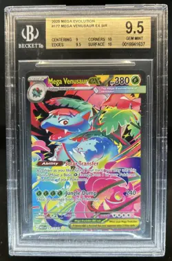 2025 Pokemon Venusaur ex Special Illustration Rare #177/132 BGS 9.5 - Image 1