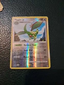 Pokemon TCG Flygon Rising Rivals Holo Card 5/111 Light Play Condition - Image 1
