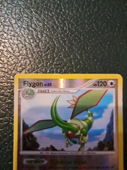 Pokemon TCG Flygon Rising Rivals Holo Card 5/111 Light Play Condition - Image 2