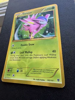 Pokemon Virizion (Secret) 103/101 Plasma Blast Holo - Image 2