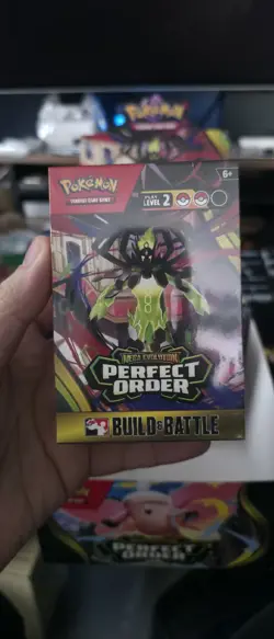 Pokemon TCG Mega Evolution Perfect Order Build and Battle Box New - Prerelease - Image 1