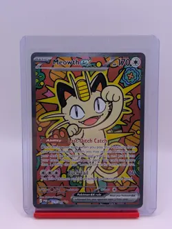 Meowth ex #121 Pokemon Perfect Order - Image 1