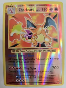 2016 Pokemon XY Evolutions Charizard Reverse Holo #11 - Image 1
