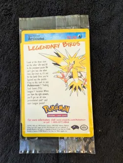 POKEMON SEALED ANCIENT MEW & 3 Movie Legendary Birds Moltres Articuno Zapdos - Image 5