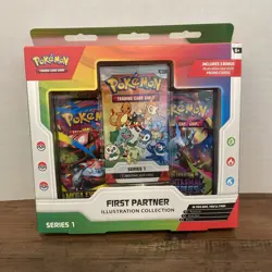 Pokemon First Partner Illustration Collection Sealed Box - Image 1