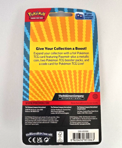 Pokemon TCG Blister 2 Booster Packs with Pawmot Metallic Coin (2024) - Image 4