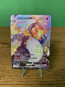 2021 Pokemon SWSH Shining Fates #SV107 Full Art Charizard VMAX - Image 3