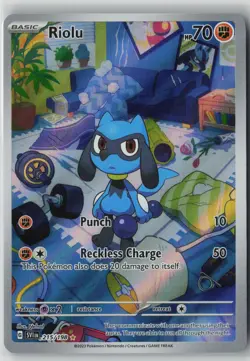 Riolu (215/198) [Holo] Pokemon SV01: Scarlet & Violet Base Set [ENG] - Image 1