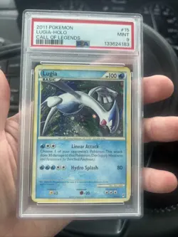 Pokemon 2011 Call Of Legends Lugia Holo PSA 9 - Image 1