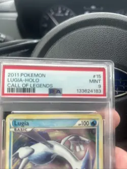 Pokemon 2011 Call Of Legends Lugia Holo PSA 9 - Image 2