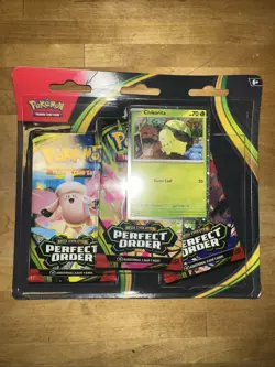 Pokemon Perfect Order 3 Pack Blister - Lot of 4 - SEALED - Image 4