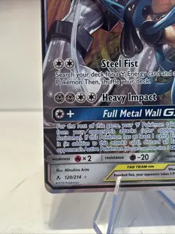Pokemon TCG Lucario & Melmetal GX SM192 Black Star Promos - Image 5