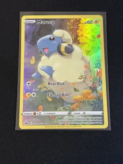 Pokemon TCG Mareep GG34/GG70 Crown Zenith Galarian Gallery Ultra Rare Holo - Image 1