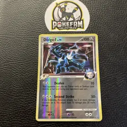 Pokemon TCG Dialga G 7/127 Reverse Holo Rare Platinum 2009 (English)- LP - Image 1