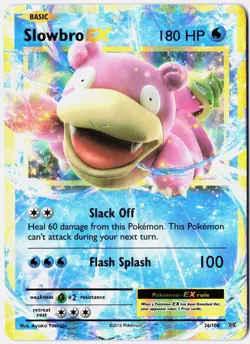 Pokemon *Slowbro EX X1 Ultra Rare* (MP) 26/108 XY - Evolutions - Image 1
