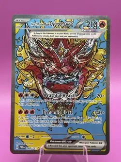 Pokemon TCG-Hearthflame Mask Ogerpon ex 148/131 SIR Sv: Prismatic Evolutions NM - Image 1