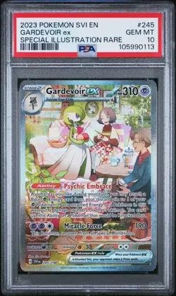 2023 POKEMON SVI SPECIAL ILLUSTRATION RARE #245 GARDEVOIR EX PSA 10 - Image 1