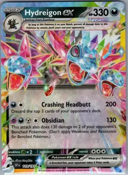 Hydreigon ex 119/191 - Pokemon TCG SV08: Surging Sparks - Double Rare (NM) - Image 1