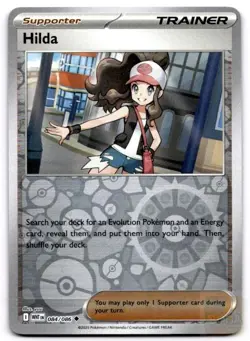Hilda 084/086/086 Uncommon SV: White Flare Pokemon Reverse Holo Near Mint - Image 1