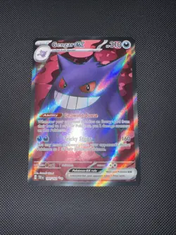 Pokemon TCG Gengar EX Temporal Forces Ultra Rare Scarlet Violet - Image 1